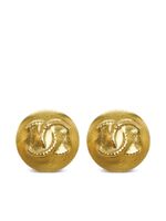 CHANEL Pre-Owned boucles d'oreilles à logo CC - thumbnail