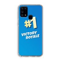 Victory Royale: Samsung Galaxy M31 Transparant Hoesje