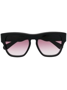 Chloé Eyewear lunettes de soleil carrées à fini poli - Noir