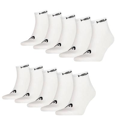 Head Quarter sokken 10-pack Wit-35/38