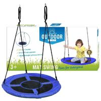 Outdoor Play schommel mat blauw, 100cm
