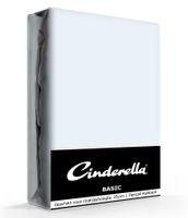 Cinderella Basic Hoeslaken Saffier Hoge Hoek - 40 cm-180 x 210 cm - thumbnail