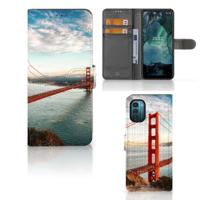 Nokia G11 | G21 | Flip Cover | Golden Gate Bridge