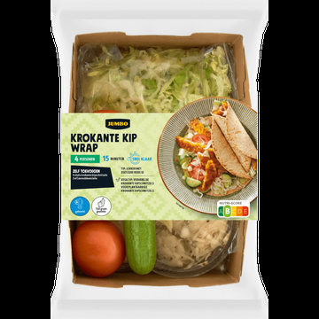 Jumbo Verspakket Krokante Kip Wrap 4 Personen