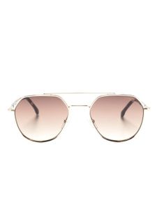 Carrera lunettes de soleil 303/S à monture géométrique - Or