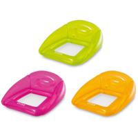 Intex transparante loungestoel-oranje