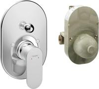 Hansgrohe Rebris S ééngreeps badmengkraan set inbouw, chroom