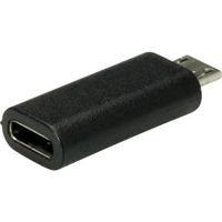 Value USB 2.0 Adapter [1x Micro-USB 2.0 B stekker - 1x USB-C bus] - thumbnail
