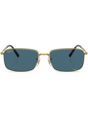 Ray-Ban lunettes de soleil à monture carrée - Or