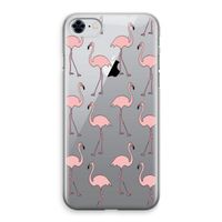 Anything Flamingoes: iPhone 8 Transparant Hoesje