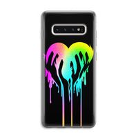 Hold My Heart: Samsung Galaxy S10 4G Transparant Hoesje