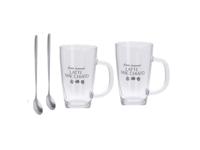 Latte macchiato set 4-delig 300ml