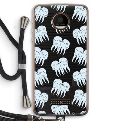 Octopussen: Motorola Moto Z Force Transparant Hoesje met koord