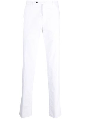 PT Torino pantalon à coupe droite - Blanc