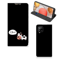 Samsung Galaxy A42 Magnet Case Cow - thumbnail