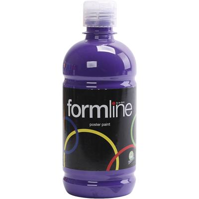 Creativ Company Tempera verf mat, violet, 500 ml/ 1 fles
