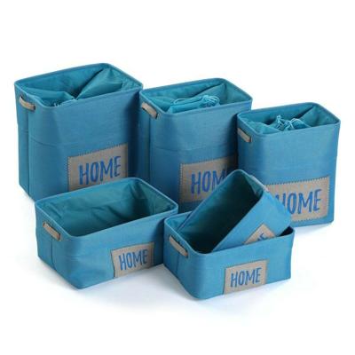 Basket spelset Versa Home 30 x 40 x 45 cm Blauw