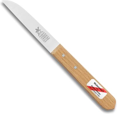 Molenmes schilmes met houten heft Roestvrij