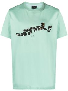 PS Paul Smith t-shirt Dominoes à logo imprimé - Vert