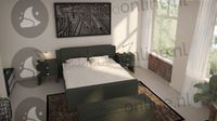 Standaard boxspring 160 x 220 cm- stofkleur 5088