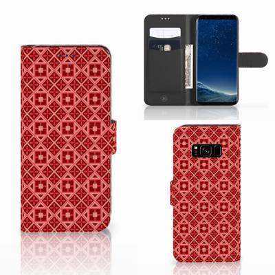 Samsung Galaxy S8 | Telefoon Hoesje | Batik Rood