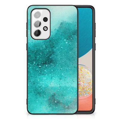 Kleurrijke Telefoonhoesje Samsung Galaxy A73 Painting Blue