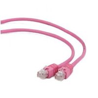 Cablexpert UTP CAT5e Patch Cable, pink, 0.5m - thumbnail