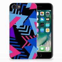 iPhone SE 2022 | SE 2020 | 8 | 7 TPU Hoesje Funky Triangle - thumbnail