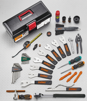 IceToolz gereedschapkist 85a5 voor de gevorderde fietsmonteur
