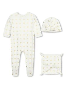 Michael Kors Kids trousseau de naissance à motif monogrammé - Blanc