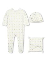 Michael Kors Kids trousseau de naissance à motif monogrammé - Blanc