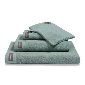 Vandyck Vandyck Home Uni Pearl Blue Handdoek 60x110