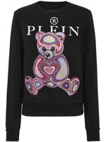 Philipp Plein sweat en coton à logo imprimé - Noir - thumbnail