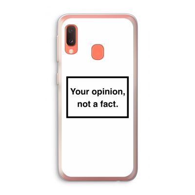 Your opinion: Samsung Galaxy A20e Transparant Hoesje