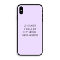 Ochtendhumeur: iPhone X Biologisch afbreekbaar hoesje