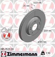 Remschijf Coat Z 285353120