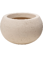 Baq Polystone Plain Bowl Natural, 17x11cm