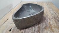 Rivierstenen waskom RL250358, 58x36x15 cm