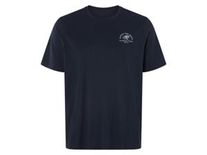 LIVERGY Heren T-shirt - plus size (Marineblauw, XXL)