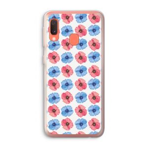Klaproosjes: Samsung Galaxy A20e Transparant Hoesje