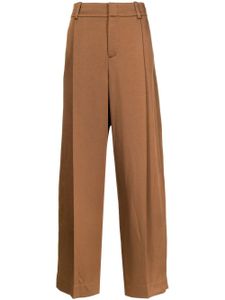 Vince pantalon de tailleur à coupe ample - Marron