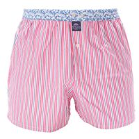 McAlson Boxer met binnenbroek roze-wit gestreept