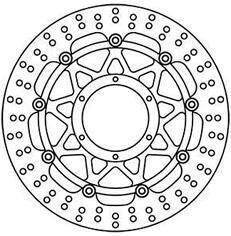 TRW Rotor msw254 floating