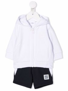 BOSS Kidswear survêtement à logo imprimé - Bleu