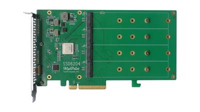 Highpoint SSD6204 RAID controller PCI Express x8 3.0 8 Gbit/s