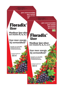 Salus Elixer Floradix - Duoverpakking