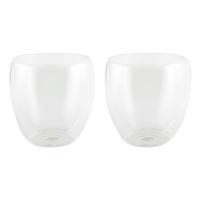 Luxe dubbelwandige theeglazen - 2x stuks - 200 ml - Koffie/thee bekers en glazen