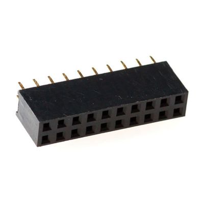 MPE-Garry 12 0094 000 66 - 10 polige PCB wire to board female header met 2,54 mm raster