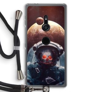 Voyager: Sony Xperia XZ2 Transparant Hoesje met koord