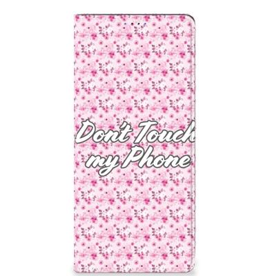 Samsung Galaxy A22 5G Design Case Flowers Pink DTMP